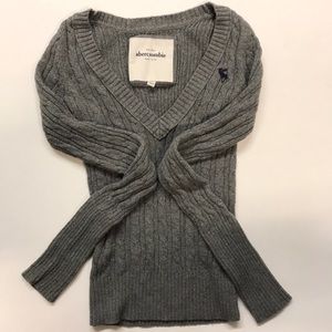 Abercrombie & Fitch Girls XL V-Neck Sweater